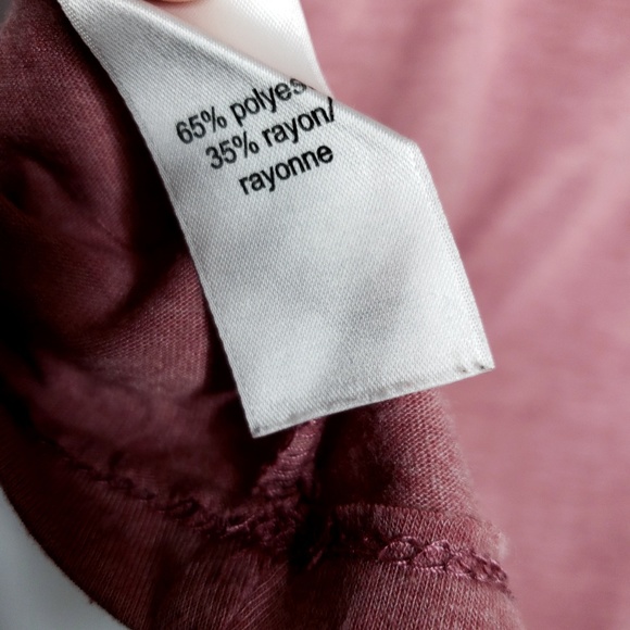 Maurices Pink Ruffled Short Sleeve Top - Picture 5 of 5